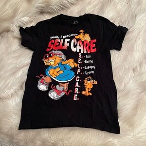 Garfield Self Care shirt size small